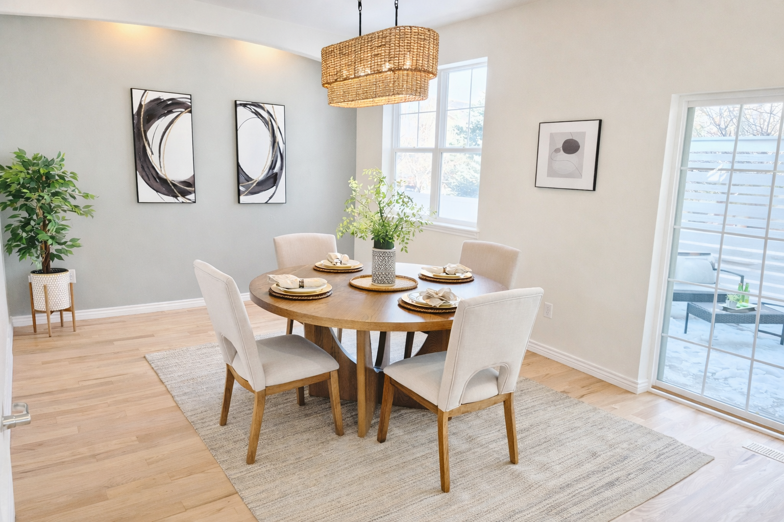 Dining Room — Basic Staging