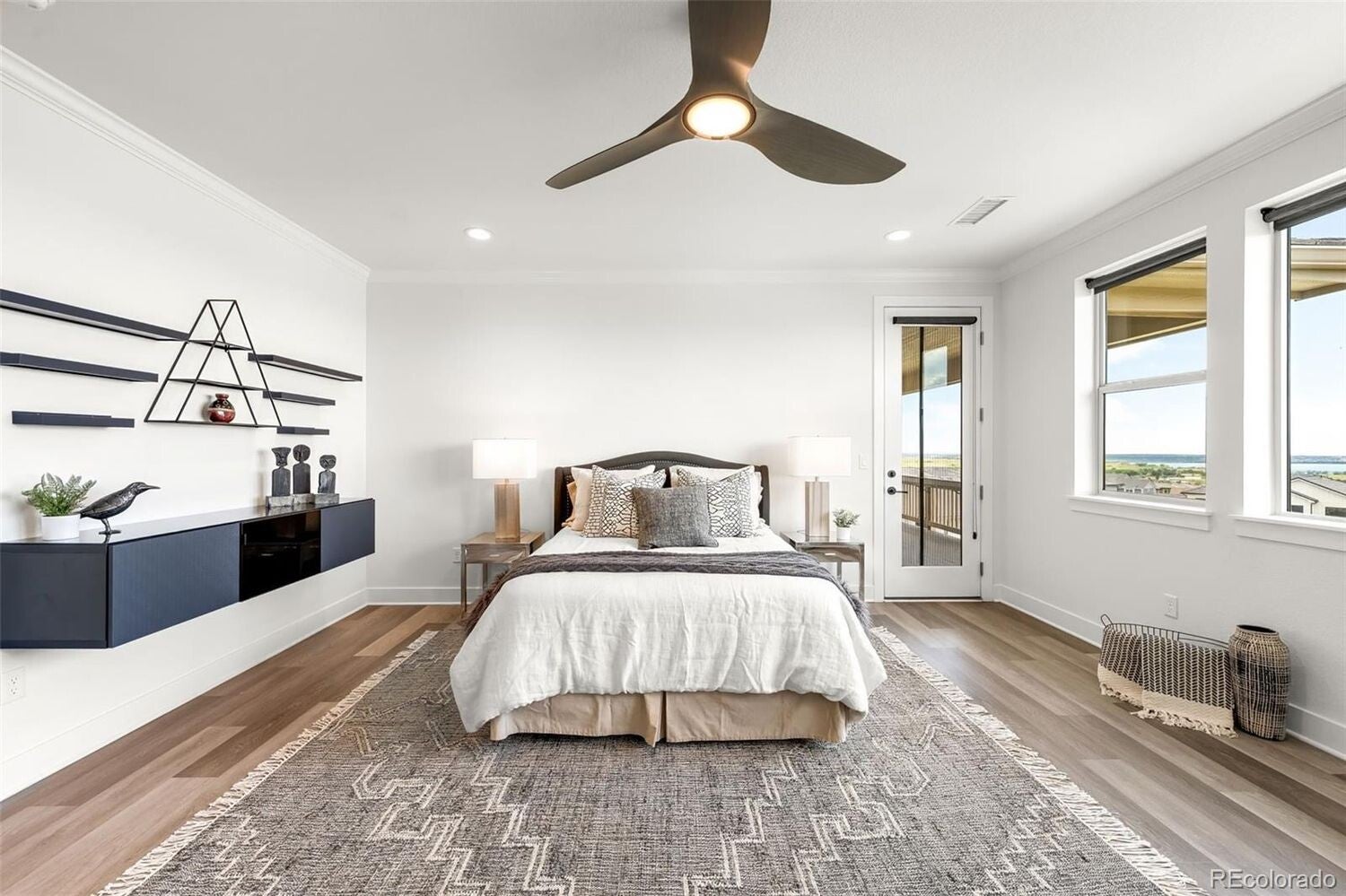 Primary Bedroom — Deluxe Staging